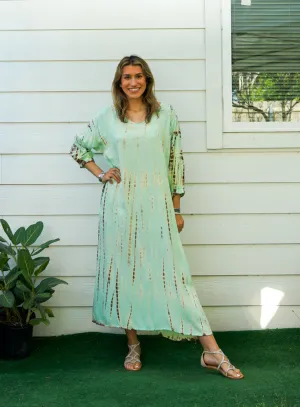Mint Breeze Maxi Dress