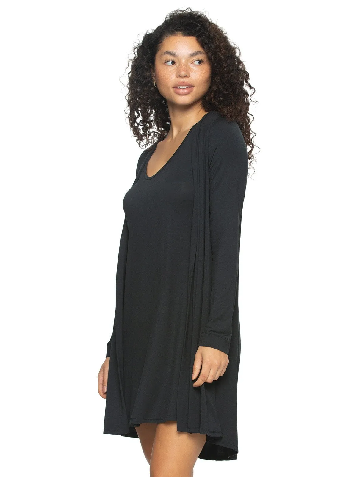 Modal Tank Chemise & Wrap Set