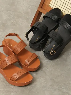 Monalisa Wedge Sandals