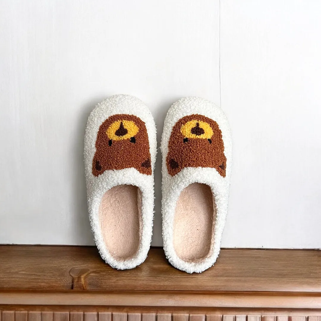 Nordic Teddy Bear Slippers