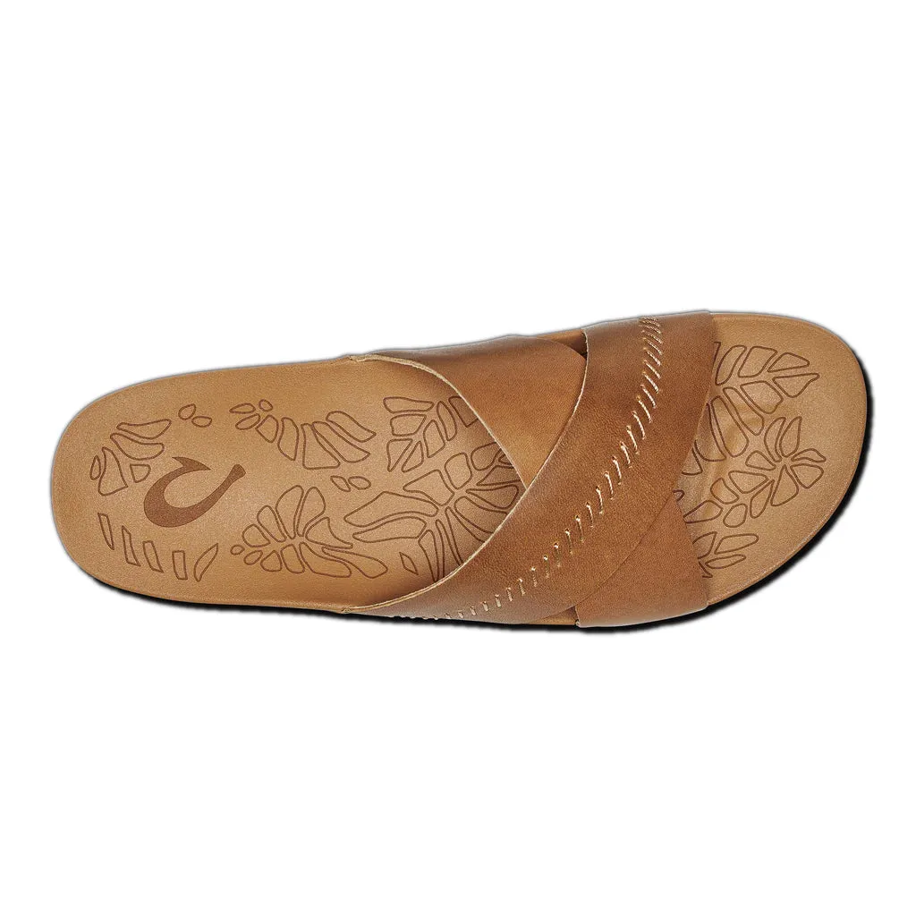 Olukai Womens Kipe'a 'Olu Sahara/Sahara Sandal