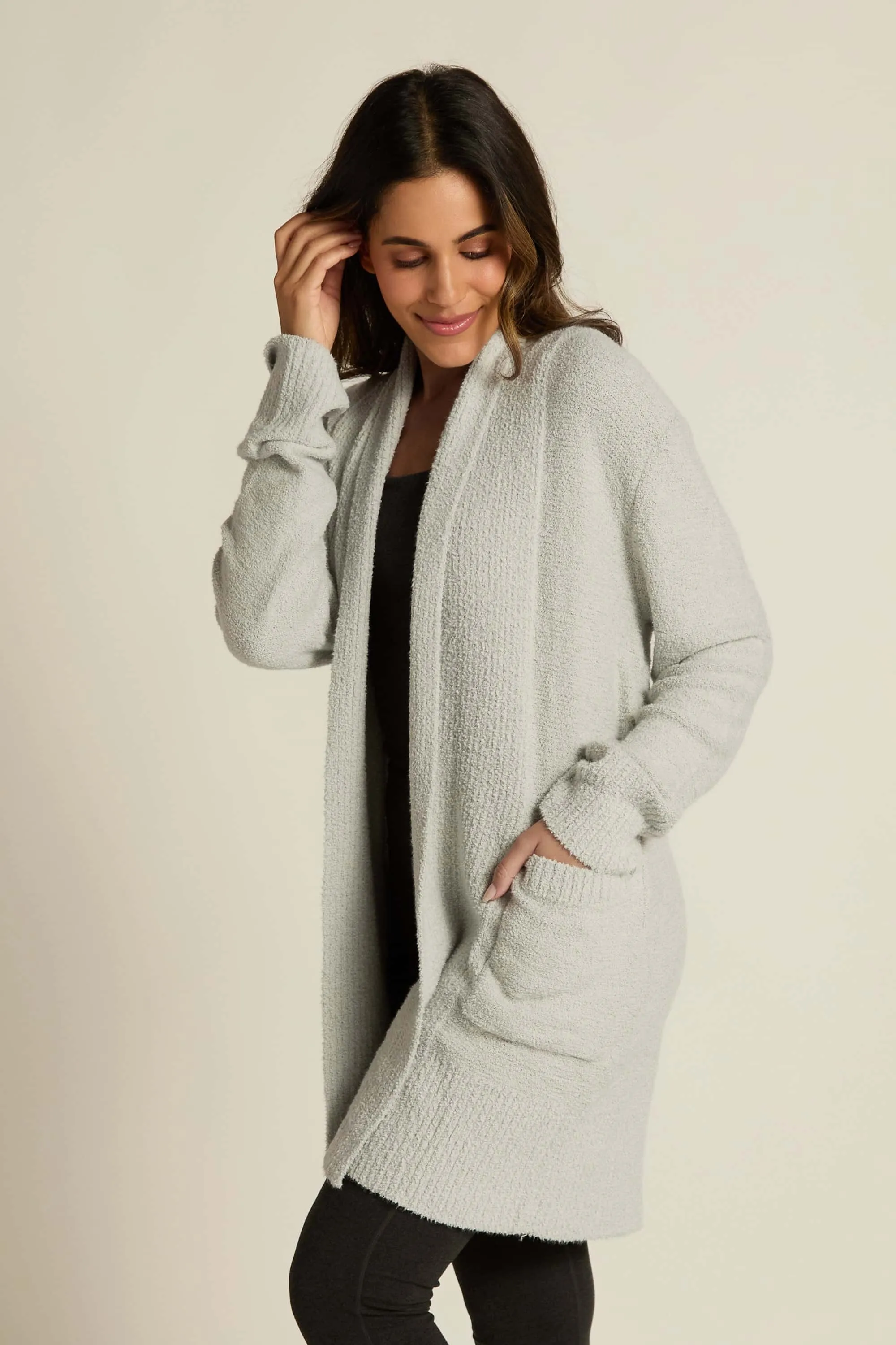Plush Midi Cardigan