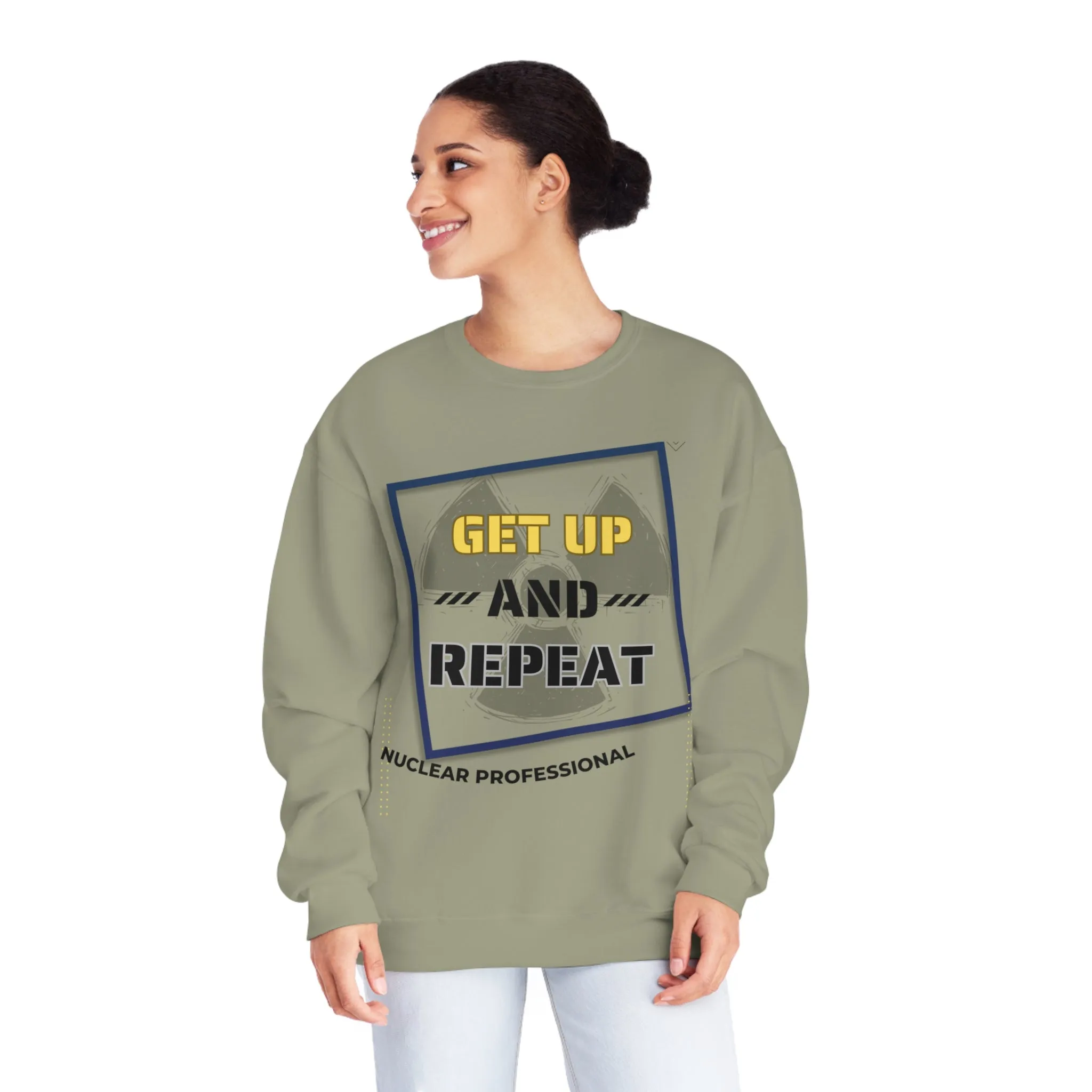 Professional Get Up and Repeat Unisex NuBlend® Crewneck Sweatshirt