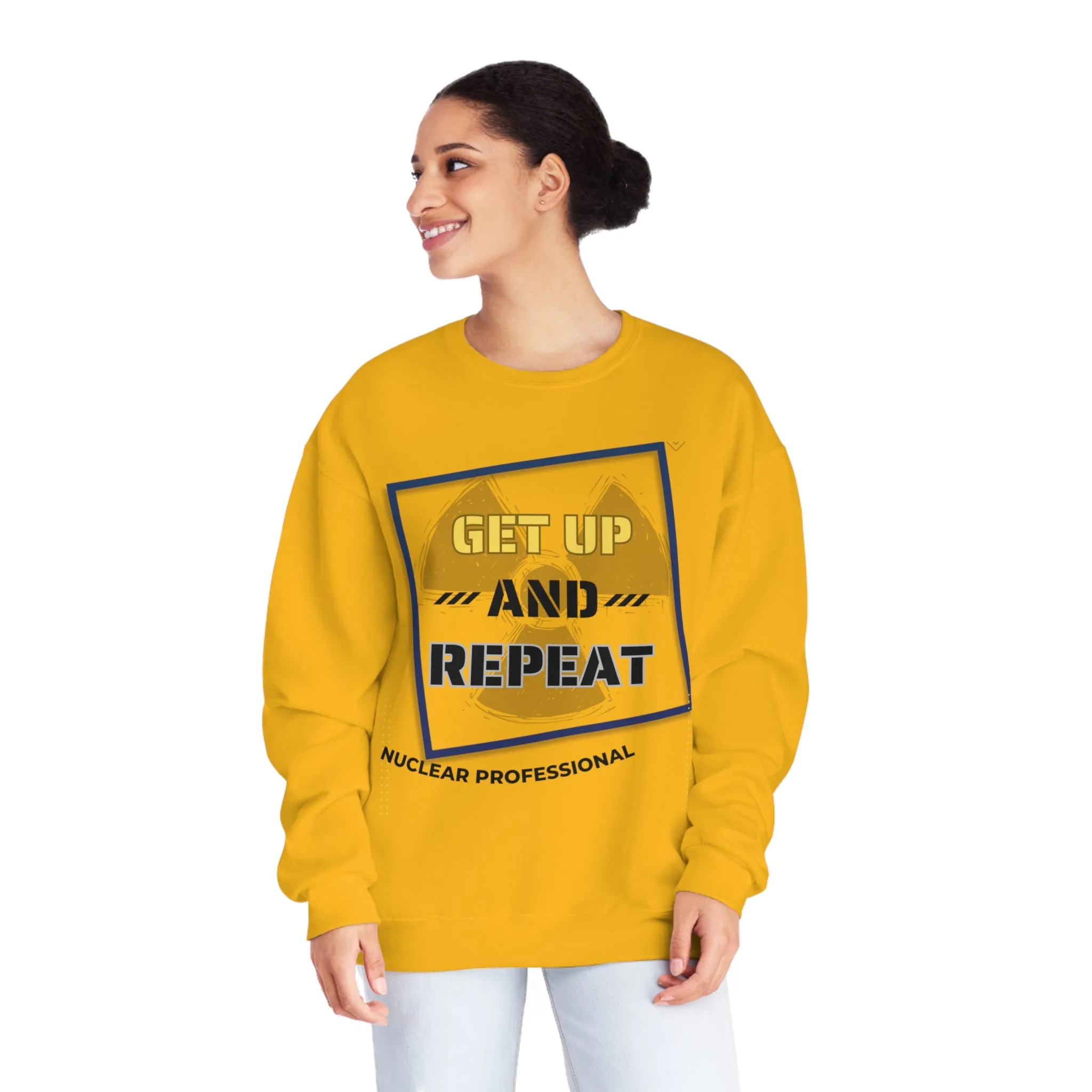 Professional Get Up and Repeat Unisex NuBlend® Crewneck Sweatshirt