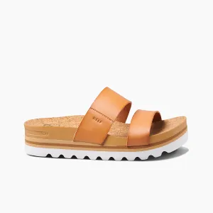 Reef Womens Cushion Vista Hi Natural Sandal
