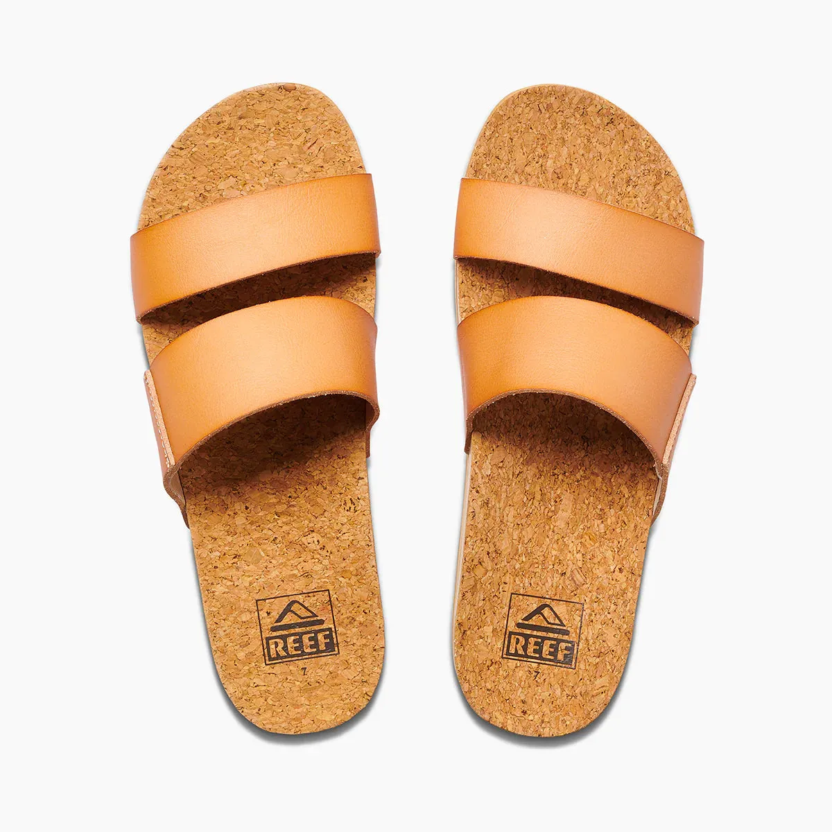 Reef Womens Cushion Vista Hi Natural Sandal
