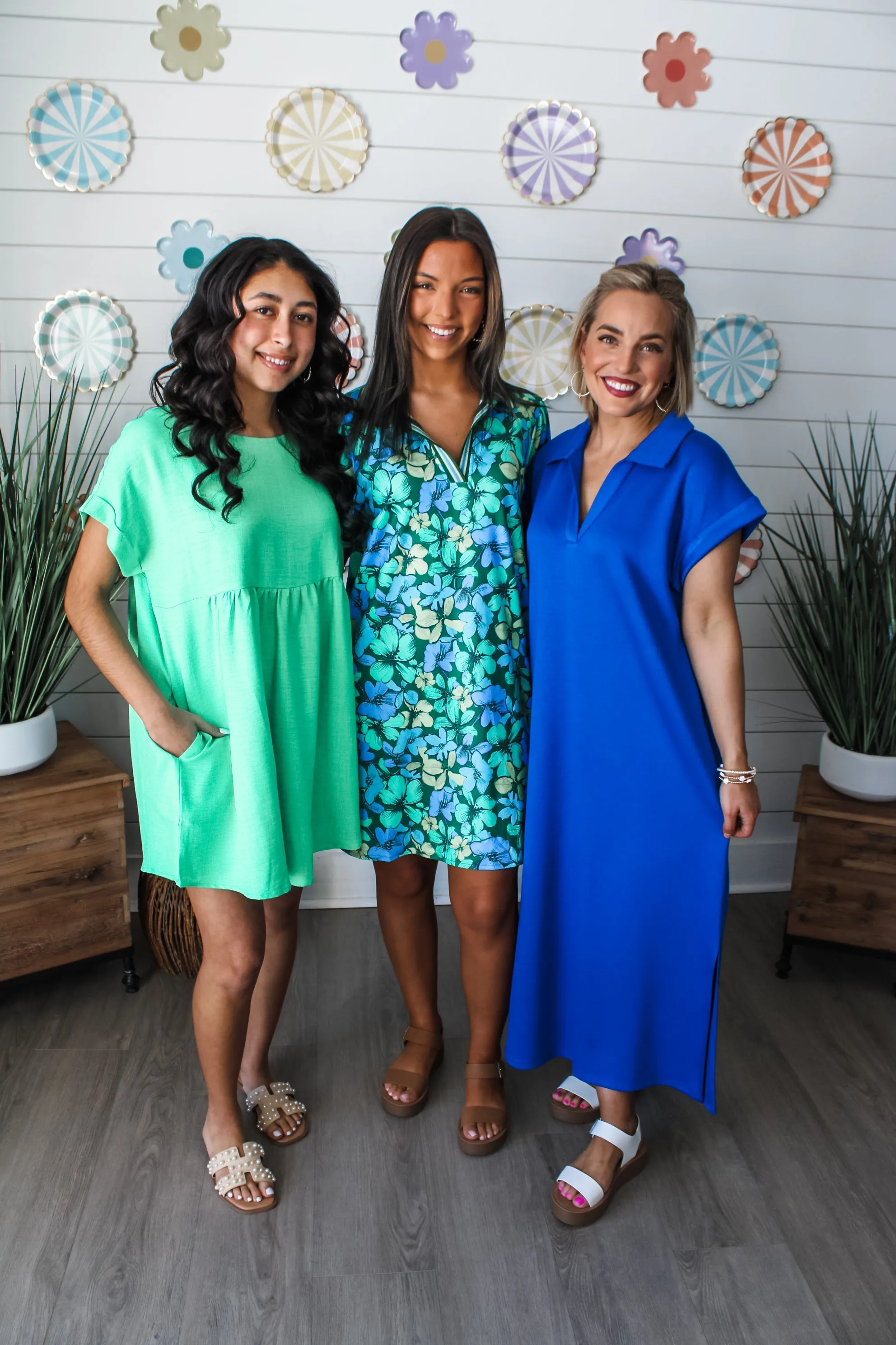 Seeking Sunshine Pocket Dress • Green
