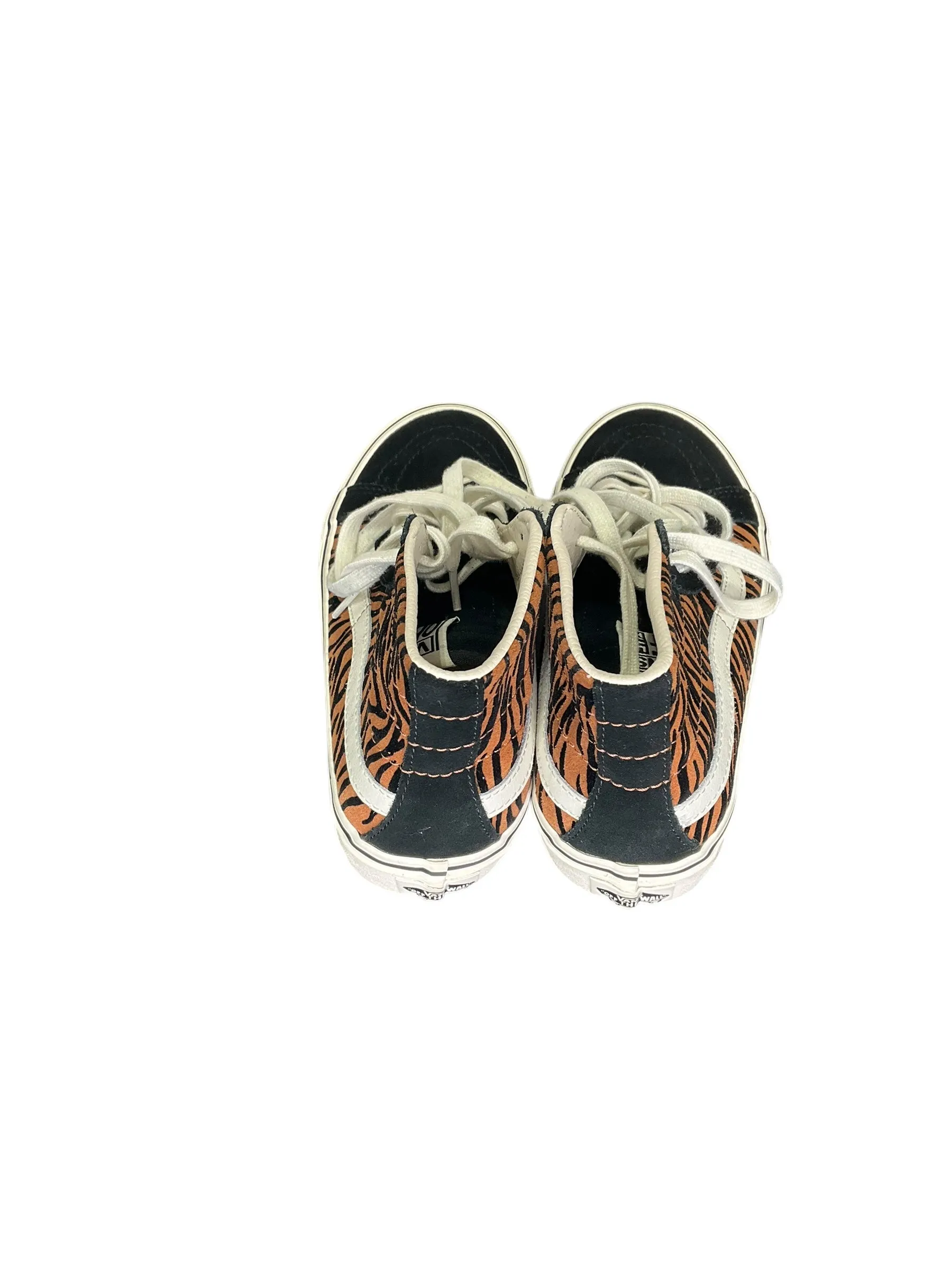 Shoes Sneakers Platform By Vans In Animal Print, Size: 7.5