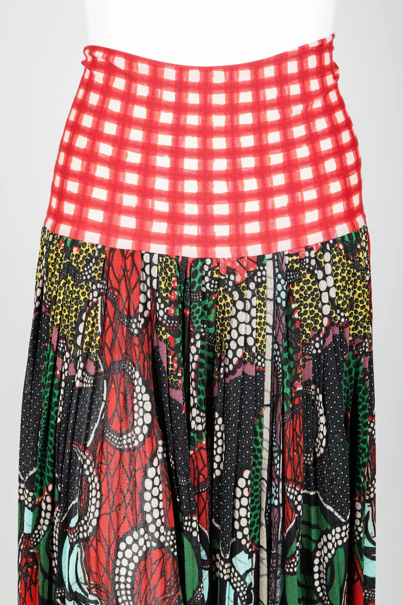 Soleil Wax Print Skirt