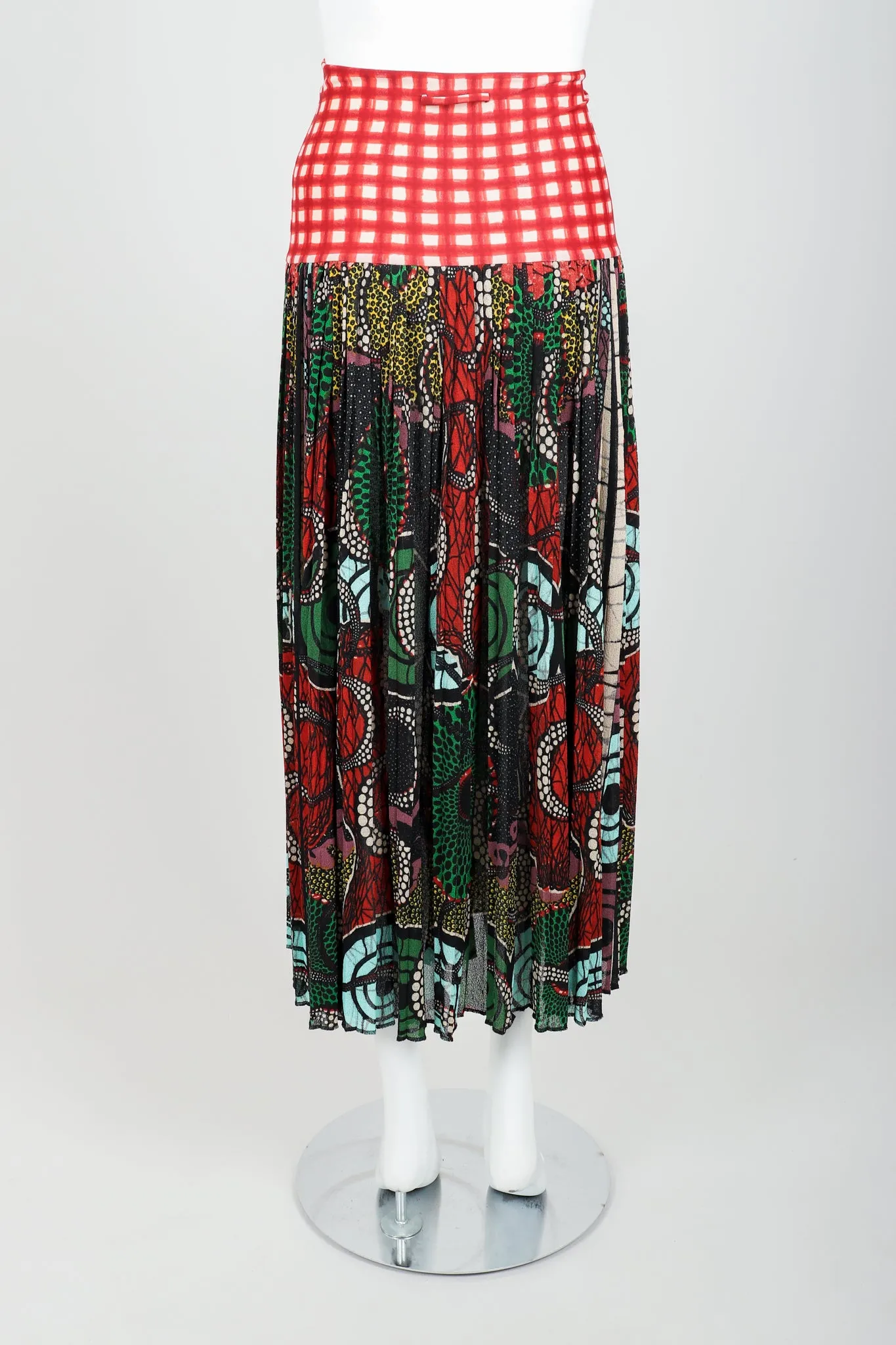 Soleil Wax Print Skirt