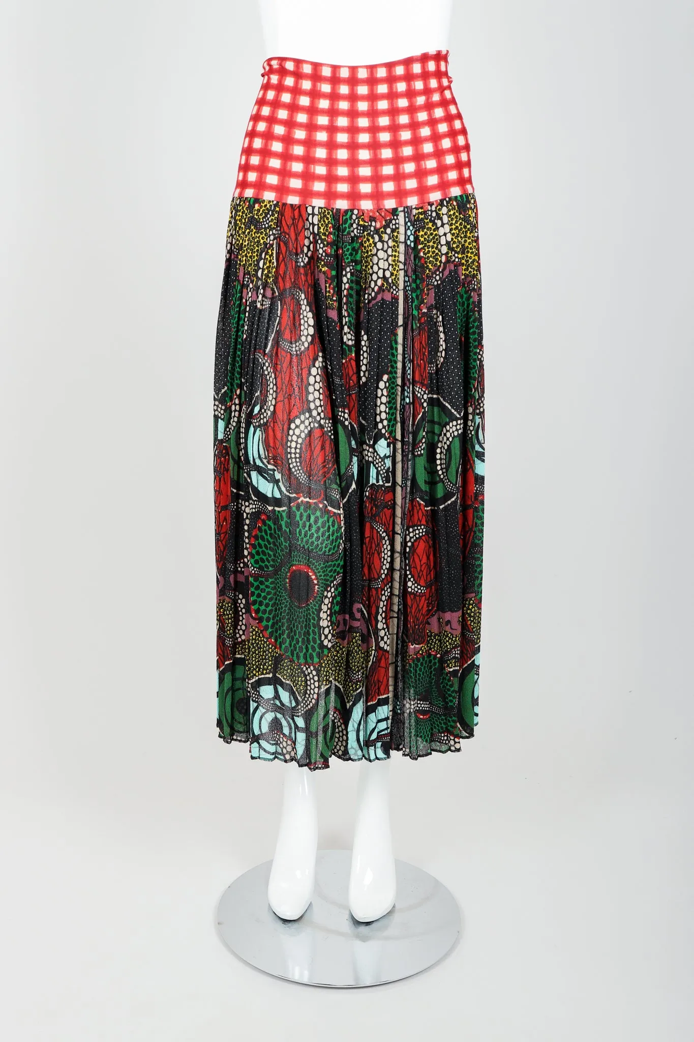 Soleil Wax Print Skirt