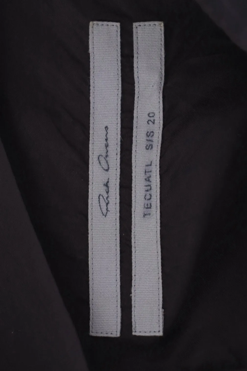 S/S 2020 Rick Owens Tecuatl Asymmetrical Dress*