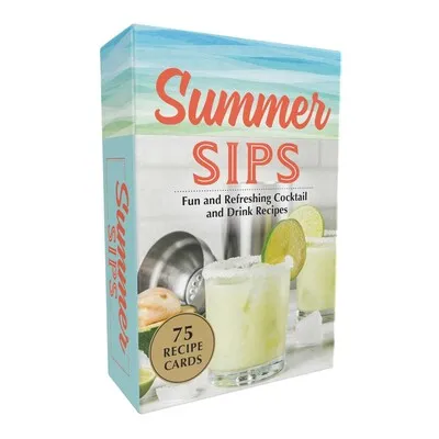 Summer Sips Cocktail Recipes Card Set