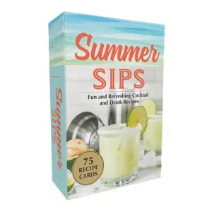Summer Sips Cocktail Recipes Card Set