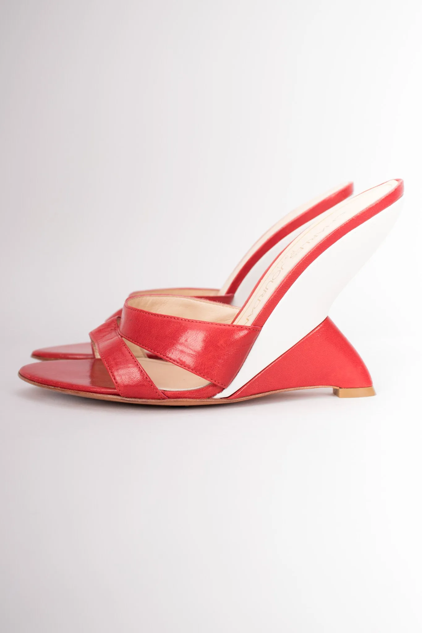 Tailfin Wedge Slide Sandals