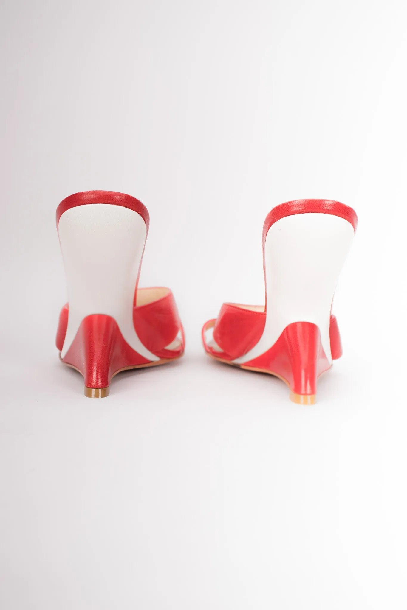 Tailfin Wedge Slide Sandals