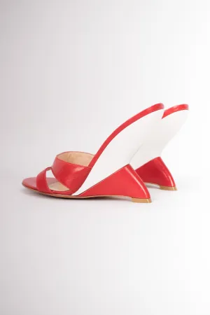 Tailfin Wedge Slide Sandals