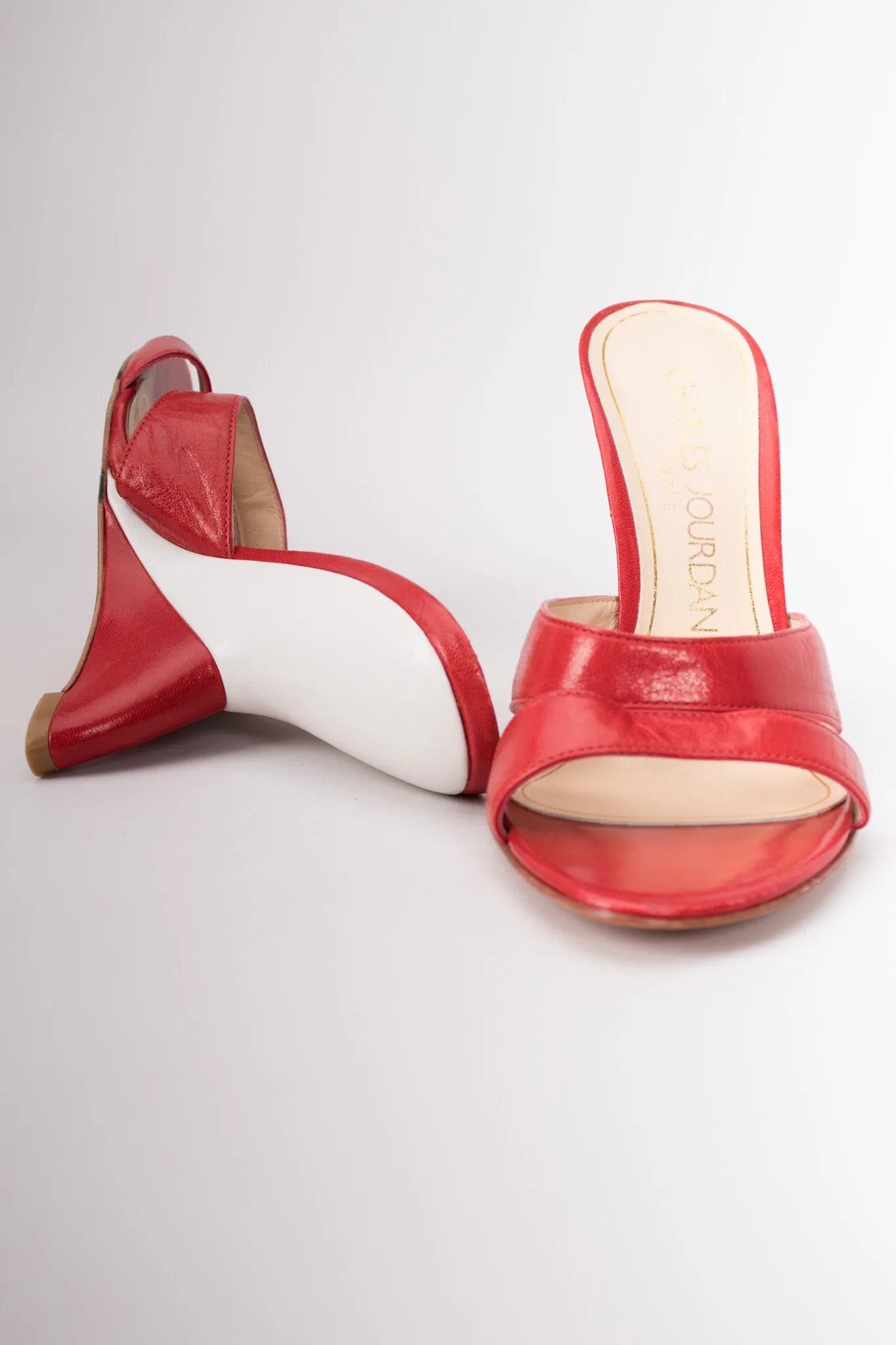 Tailfin Wedge Slide Sandals
