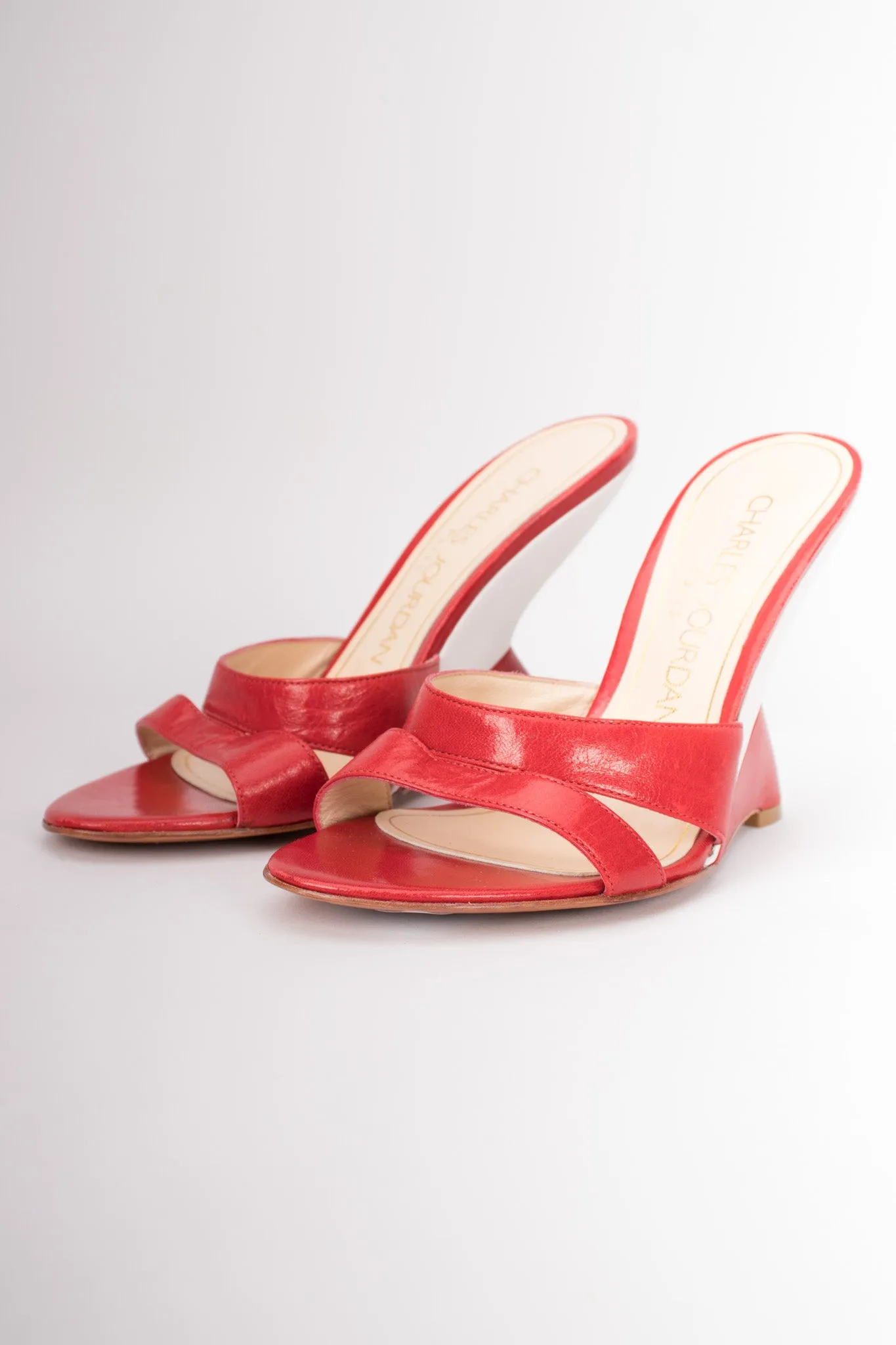 Tailfin Wedge Slide Sandals