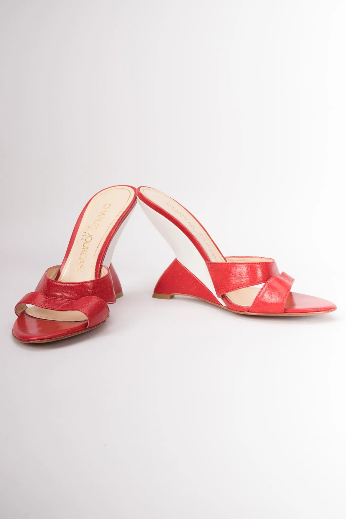 Tailfin Wedge Slide Sandals