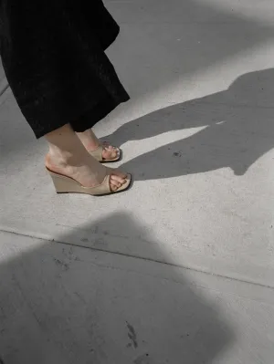 Tan Wedge Sandals (8)