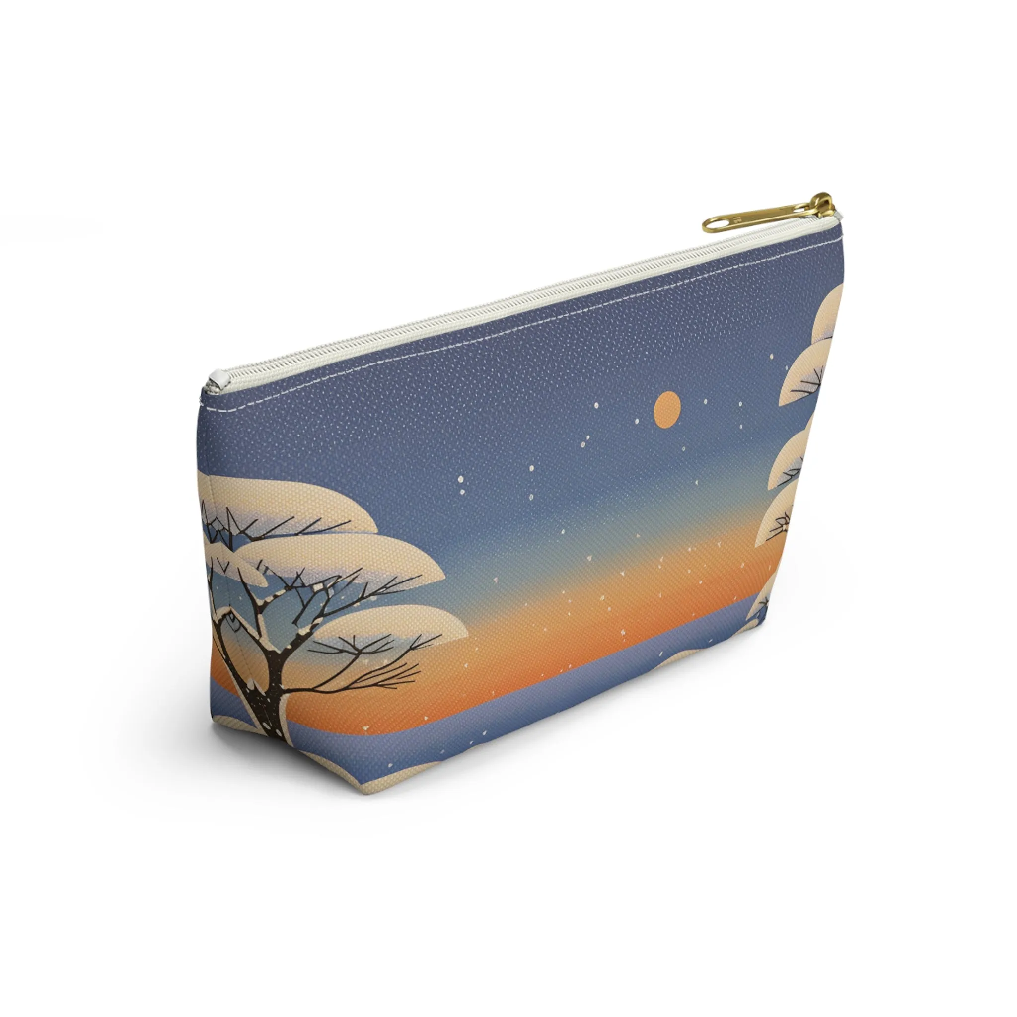 The Quiet of Winter | Portable Tech Pouch for Gamers & Remote Workers