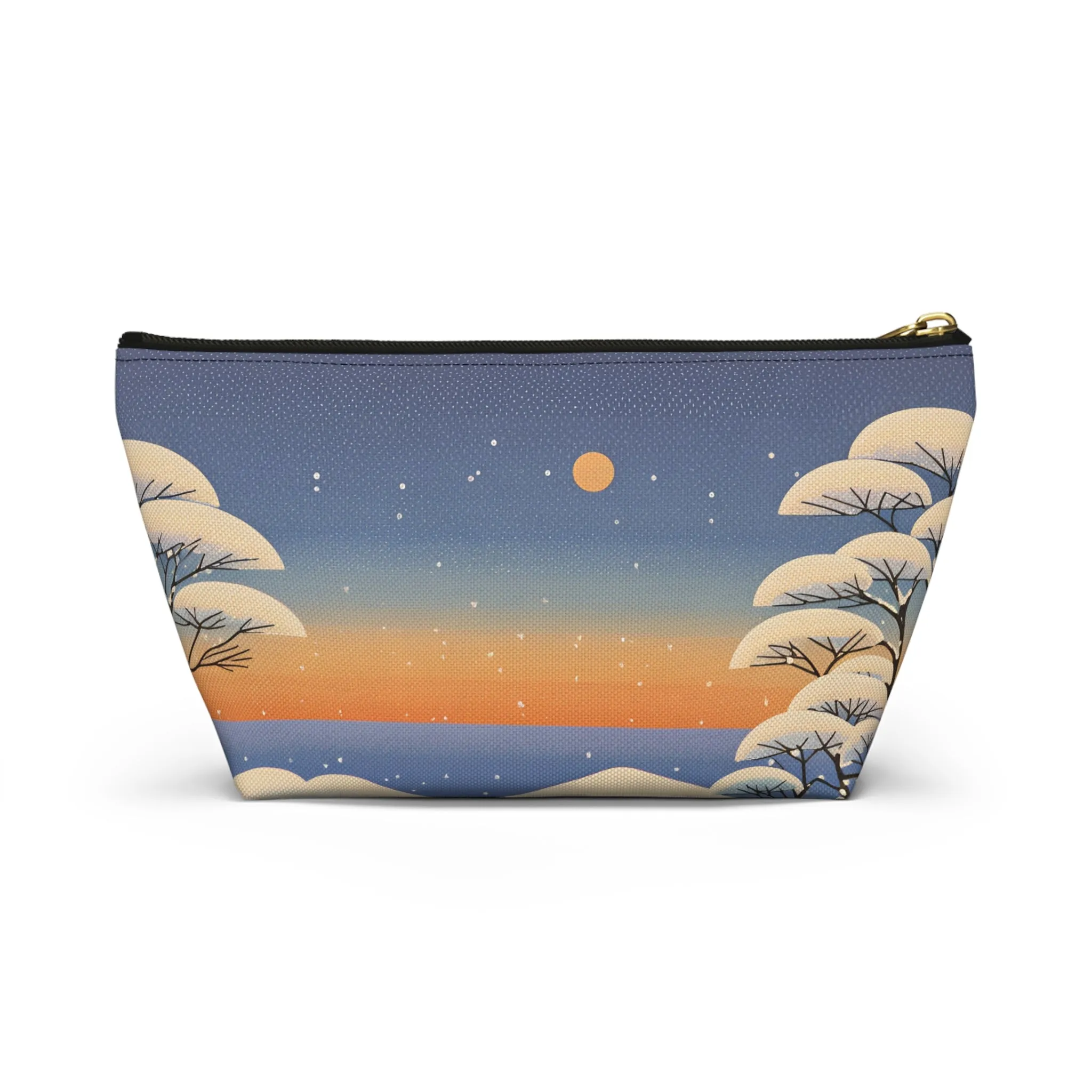 The Quiet of Winter | Portable Tech Pouch for Gamers & Remote Workers