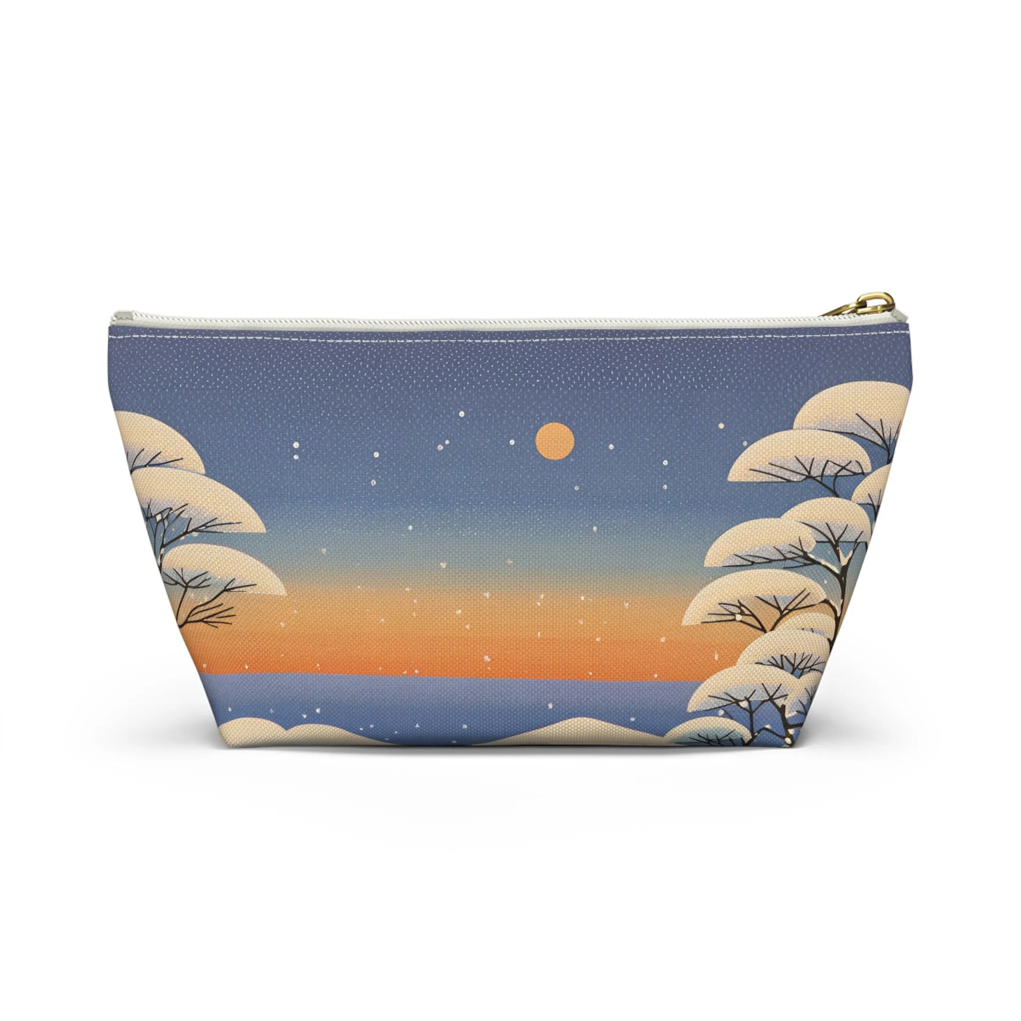 The Quiet of Winter | Portable Tech Pouch for Gamers & Remote Workers