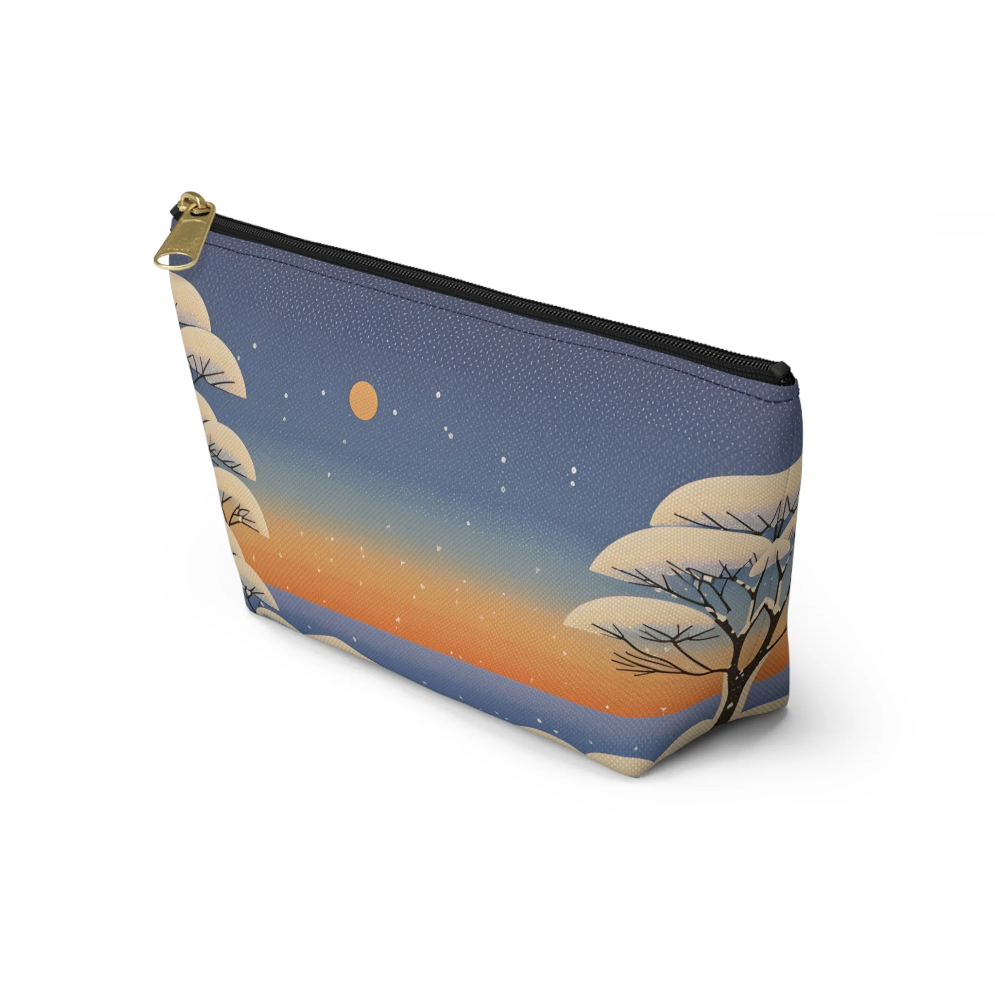 The Quiet of Winter | Portable Tech Pouch for Gamers & Remote Workers