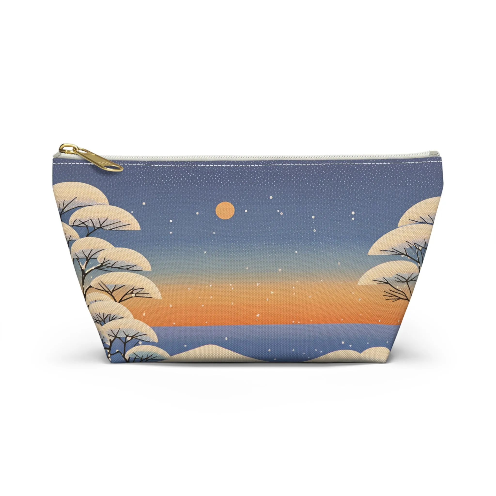 The Quiet of Winter | Portable Tech Pouch for Gamers & Remote Workers
