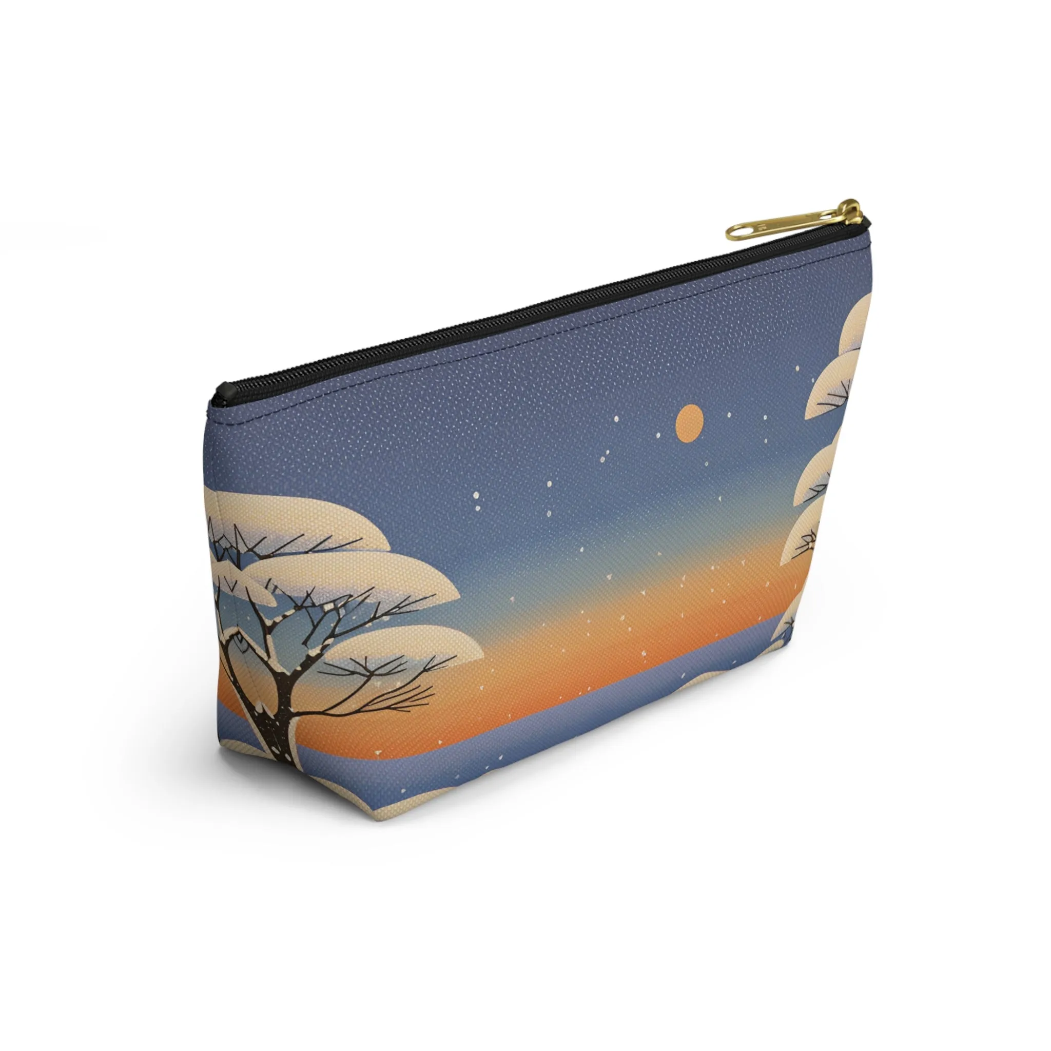 The Quiet of Winter | Portable Tech Pouch for Gamers & Remote Workers