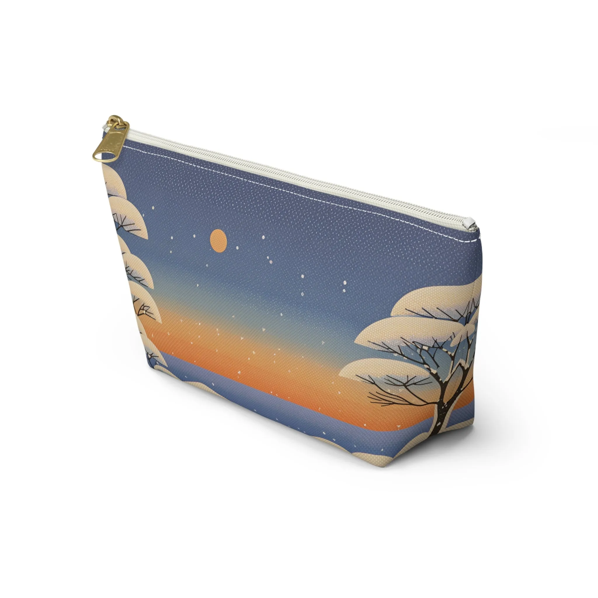 The Quiet of Winter | Portable Tech Pouch for Gamers & Remote Workers