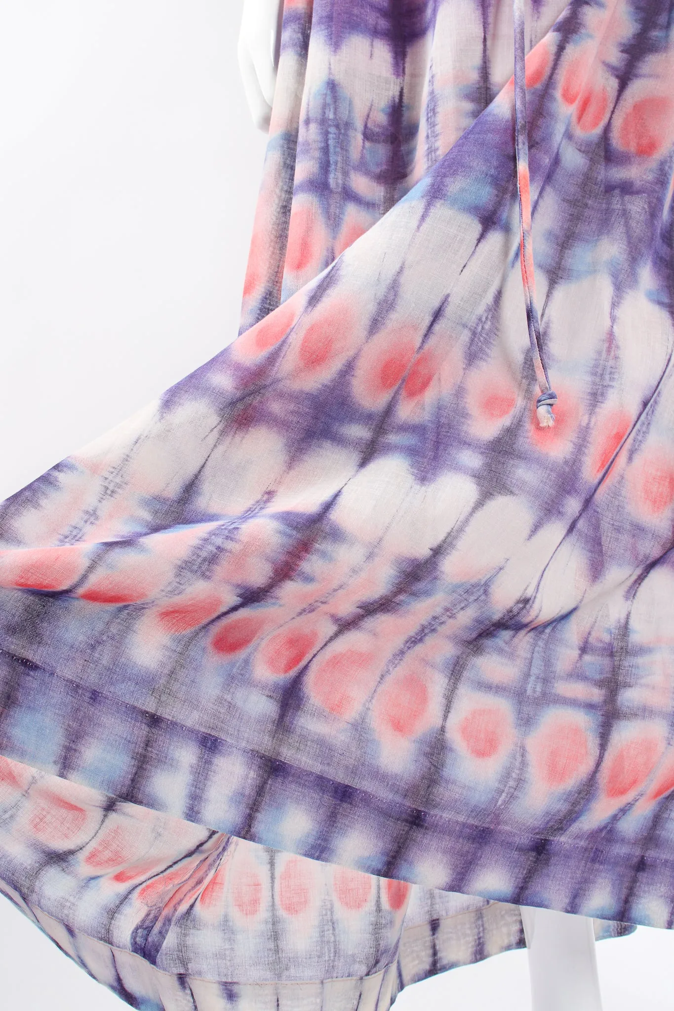 Tie Dye Balloon Sleeve Dress