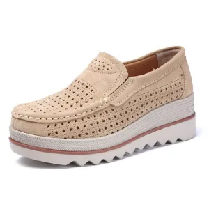 Trendy Hollow Out Platform Shoes