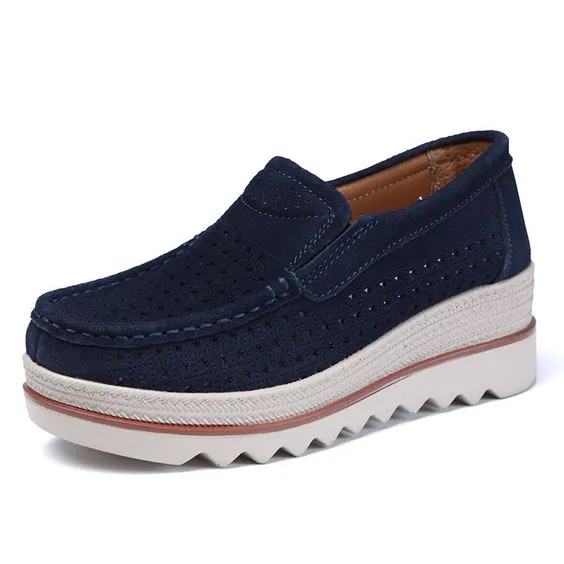 Trendy Hollow Out Platform Shoes