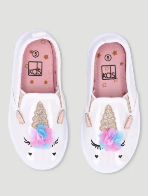 Unicorn Slip On Sneaker - White