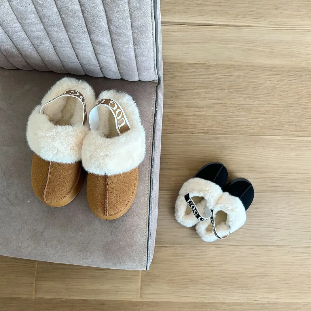 Uog Cozy Plush Fur-Lined Slippers