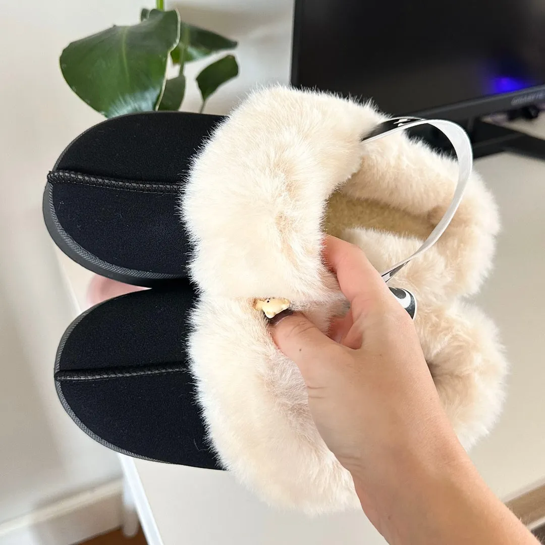 Uog Cozy Plush Fur-Lined Slippers