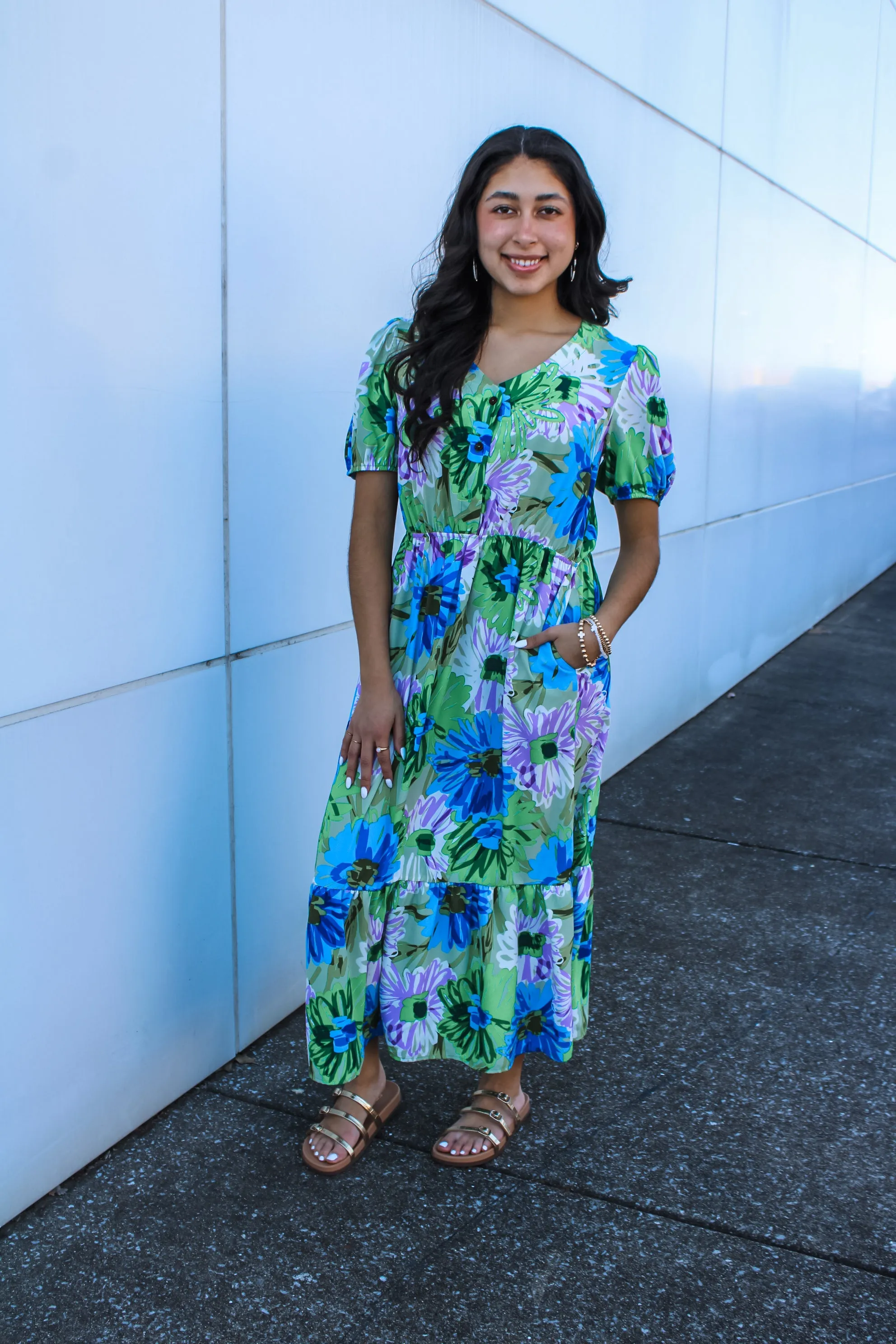 Whimsical Wildflowers • Green Floral