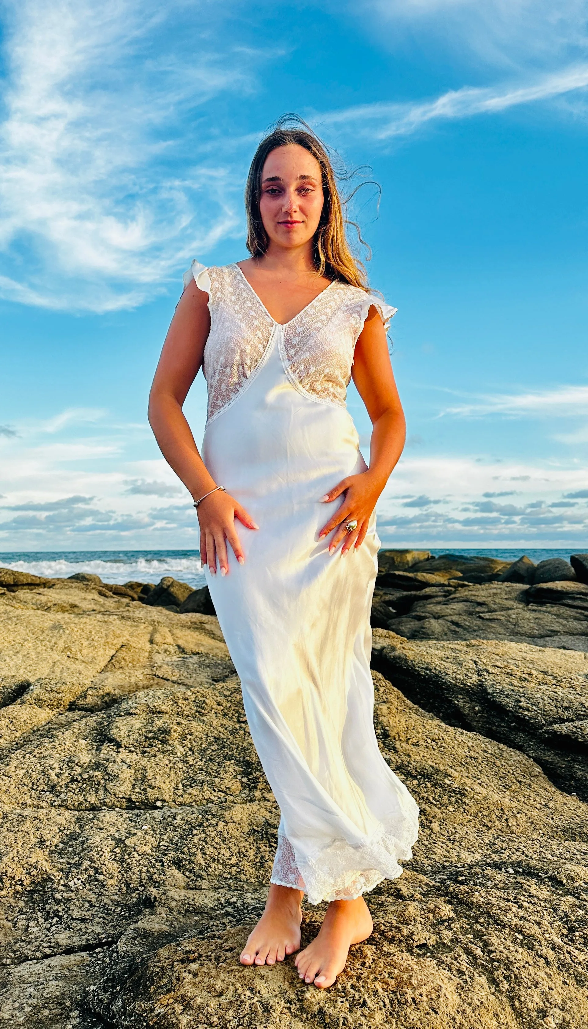 White Nightgown - 40s - 40N