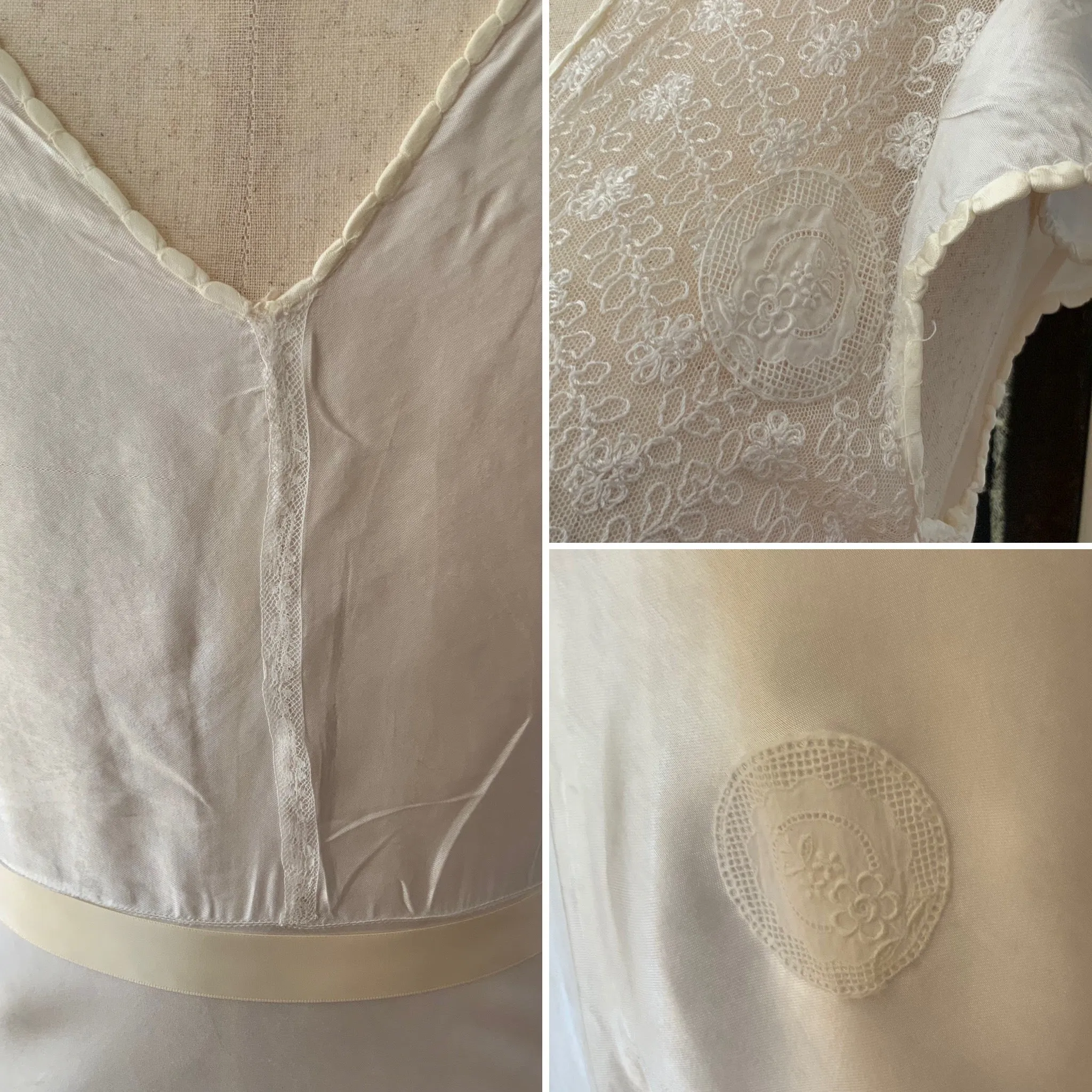 White Nightgown - 40s - 40N