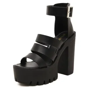 Women's Open Toe Wedges